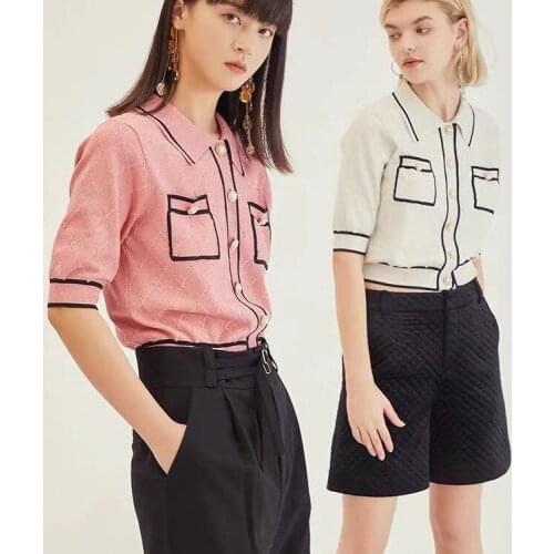 Женские трикотажные футболки BONJEAN China At AliExpress