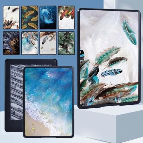 Cases for Amazon Kindle Paperwhite 1/2/3/4/Kindle 10th Gen 2019/8th Gen 2016 High Quality Feather Back Shell+pen