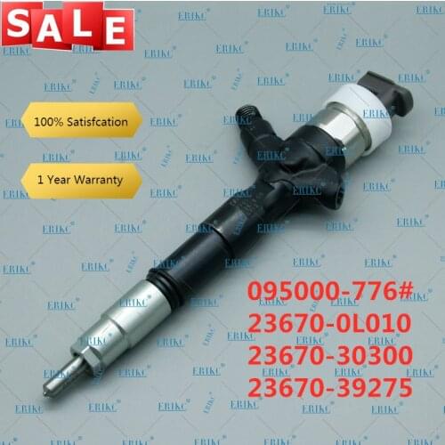 ERIKC Injection 23670-0L010 23670-30300 095000-7760 Diesel Fuel Injector 23670-30300 23670-30240 For Toyota HIACE HILUX 2.5D