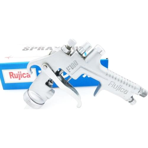 F-100 Spray Gun 1.3MM Nozzle Gravity Feed Airbrush Paint Sprayer with 400CC Metal Tank