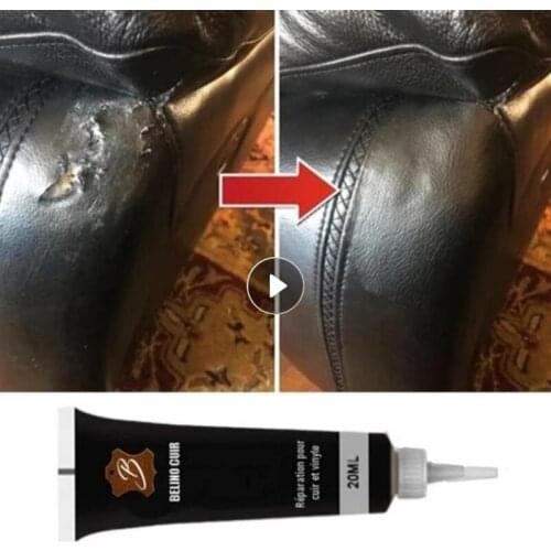 20ml Leather Repair Gel Colorful Car Repair Scratches Cracks Home Car Seat Leather Complementary Refurbishing Cream Repair Paste