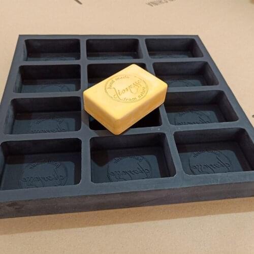 Personalized Soap Mold Rectangle Shape Custom Soap Moulds with Personalize Size and Logo Multy Cavity Flexible Sturdy Soap Mold