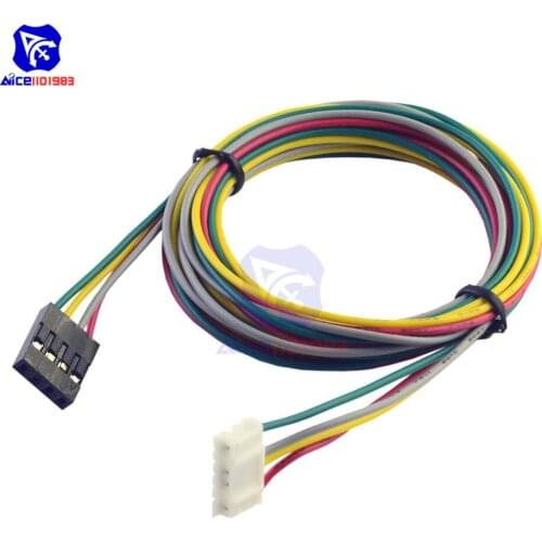 Diymore 1M 4Pin Cable Lead for Reprap 3D Printers CNC Machines Stepper Motor
