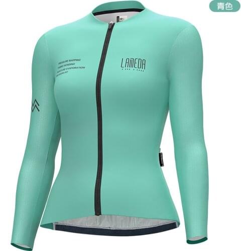 LAMEDA Pro Team Cycling Jersey Women Spring Summer Bike Clothes MTB Ropa Ciclismo Bicycle Uniforme Maillot Quick Dry Shirt