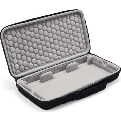 Fashion Carrying Case for Customized 60% Keyboard Storage Box 60 Keyboard Protector Bag Cover