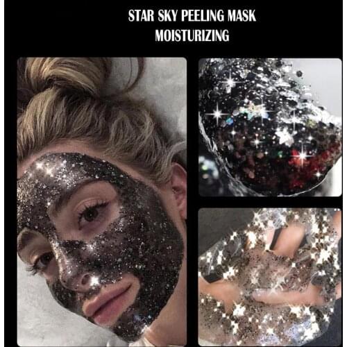 Brightening Skin Peeling Star Mask Deep Cleansing Remover Pore Care Face Skin Firming Oil Masks Control H6L9