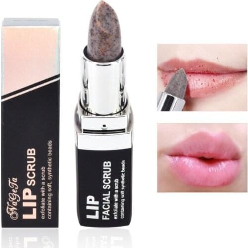 Scrub Desalination Lip Line Exfoliating Scrub Stick Long Lasting Hygienic Moisturizing Lipstick
