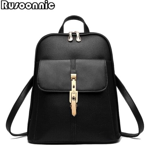 Rusoonnic Faux Leather Bags For Women