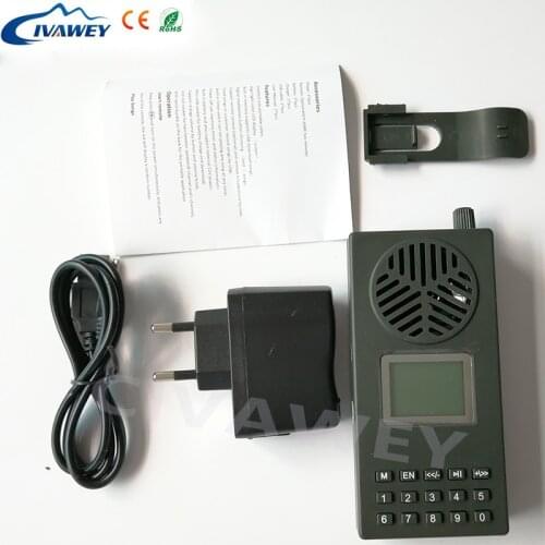 With Timer on/off Smallest hunting bird sounds mp3 electronic hunting decoys goose duck decoy