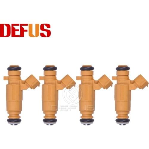 DEFUS 4X 16600-8W80A Fuel Injector Nozzle Bico For Nissan Livina Grand 1.8L 16V 0280156418 166008W80A 0280156419 09-16 Value New