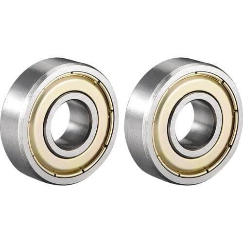 Uxcell 6000-6009ZZ/-2RS Deep Groove Ball Bearing Double Shield/Sealed Carbon Steel Bearings 6000ZZ (2Qty)
