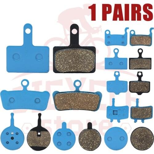 Multi-copper Bicycle Disc Brake Pads Blue MTB Cycling Bike Brake Pads For SHIMANO AVID ZOOM Bicycle Accessories