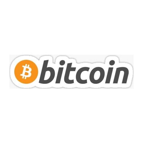 Bitcoin Waterproof Vinyl Decal Sticker for cars, motorcycles, bicycles, laptop, window