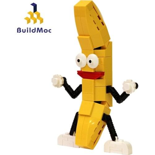 Funny Toys Dancing Yellow Banana Brinquedos Mini Blocks Funny Novelty View Fruit Interactive Assemble Toys