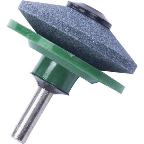 1pcs Lawn Mower Blade Sharpener Power Hand Drill Garden Tool Mower Blade Knife Sharpener Universal Grinding Tool for Garden