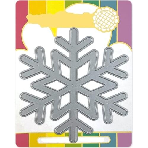 2021 New Christmas Snowflake Metal Cutting Dies For DIY Craft Making Paper Pattern Greeting Card and Scrapbooking No Clear Stamp