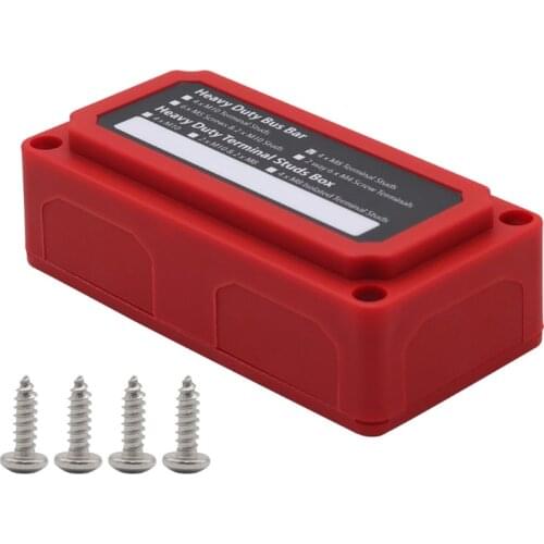 Bus Bar Box Board 300A High Current Busbar Car Automobiles Amplifier Power Case