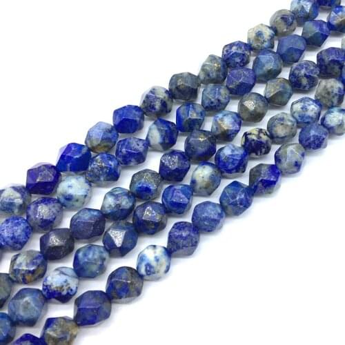 New Natural Stone Beads Faceted Cube Cambay Beads For DIY Making Jewelry Supplies 5 mm 7 mm 9 mm 11 mm