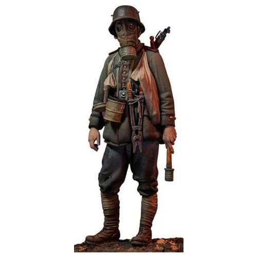 1/18 Scale Resin Figure 90mm (2 heads)