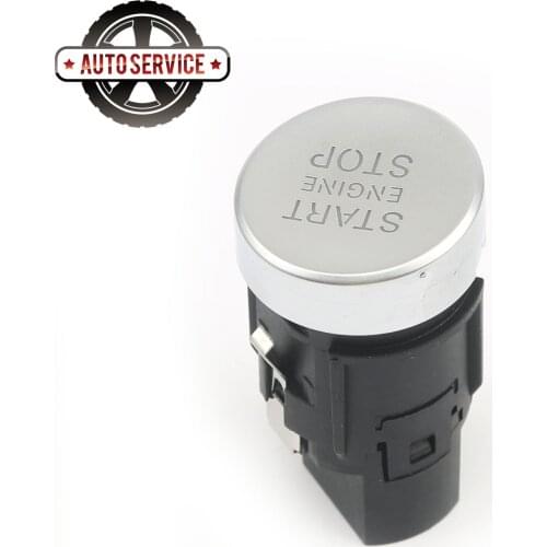 Chrome Start Stop Engine Ignition Switch Button 4G1905217A For Audi A6 Allroad Quattro A7 Sportback RS6 RS7 2013-2018 4G1905217B