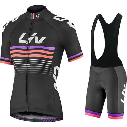 Cycling Jersey Set 2020 LIV Women Summer MTB Road Bicycle Clothes Breathable Clothes For Mountain Bike Cycling