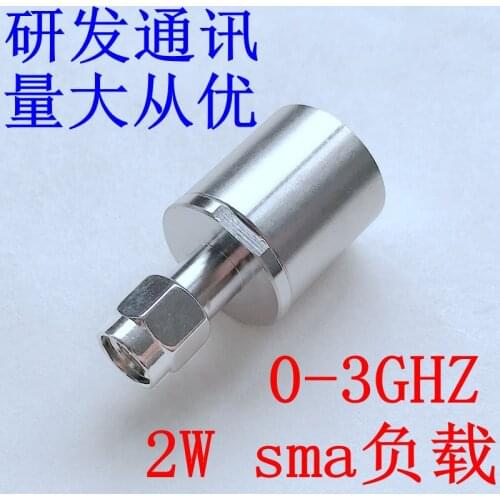2w SMA load SMA terminal load 50 ohm SMA plug dummy load DC-3GHz