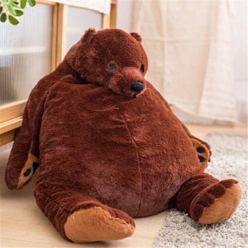 VIP 100cm Soft Mr.Boss Teddy Bear Plush Toys Dark Brown Bear Super Big Hugging Pillow Animal Cushion Children Birthday Gift