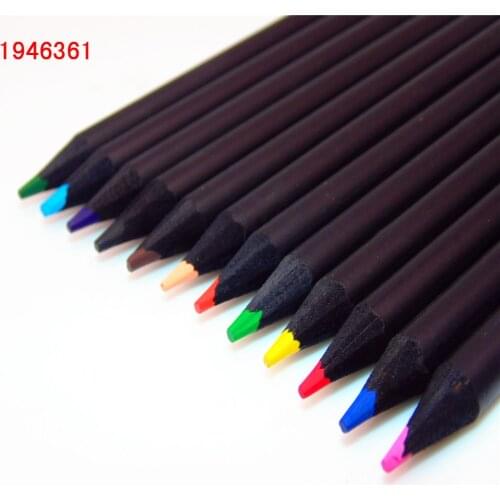 12pcs/Set color pencil set Wooden Painting Colorful Pencils for School student artist drawing paint Non-toxic supplies