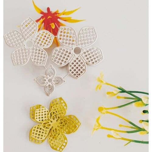Flower combination cutting Die New knife Die Metal cutting Die three-dimensional Fine Art Paper Jam DIY Decoration