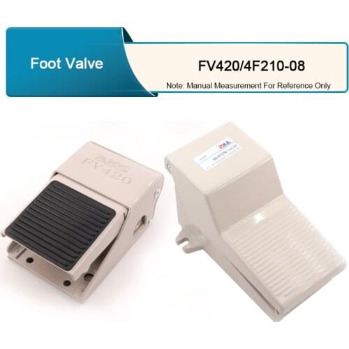 Pneumatic control valve air valve FV420 2-position 4-way air switch foot pedal valve 4F210-08 2-position 5 -way control valve