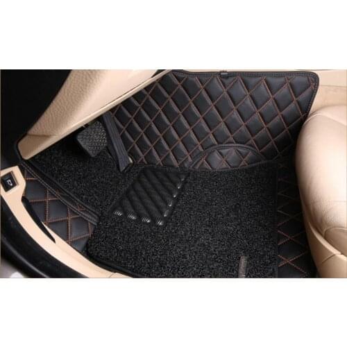 Luxurious Car Floor Mats Custom Fit For Mercedes Benz ML350 CDI 2010-2014 Car Styling Auto Floor Mat Car Accessory Carpet Cover