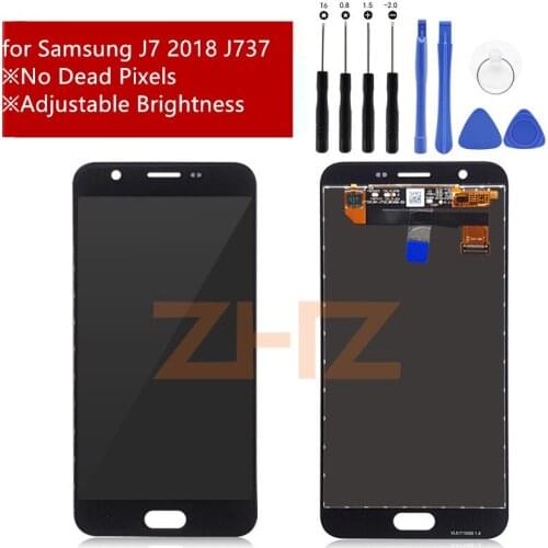 For Samsung Galaxy J7 2018 LCD Display Touch Screen Digitizer LCD Display for Samsung Galaxy J7 2018 J737 Repair Spare Parts
