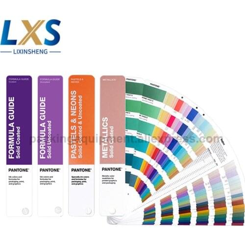4 books/ set USA Pantone Solid Guide Set GP1605A Coated & Uncoated Formula Guide