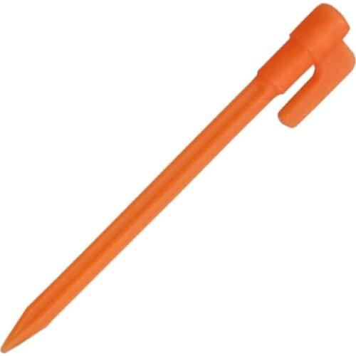 4Pcs Outdoor Camping Tent Nails Universal Plastic Sand Ground Pegs Stakes Pins Spike Hook Awning Tools for Gardening Landing Pad