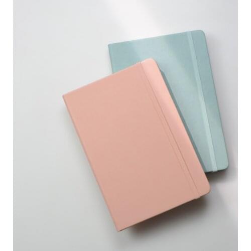 A5 Hard Cover Simple Diary Plain Notebook Blank Journal