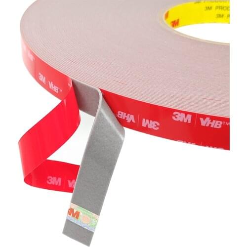 3M 5611A-GF Foam Double-Sided Adhesive Tape Gray VHB High Viscosity High Temperature Resistant Industrial Automobile Tape