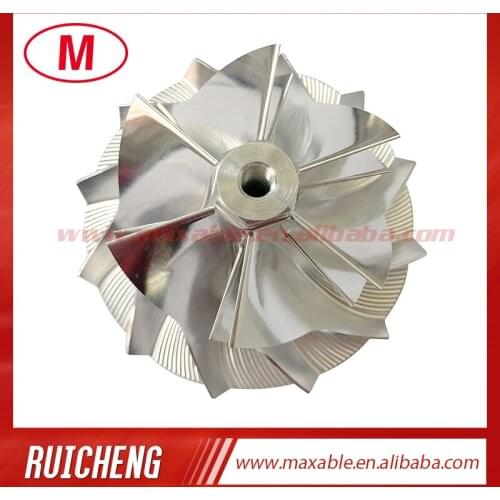 GT3788 449521-0026 63.42/88.25mm 6+6 blades high performance turbocharger billet/milling/aluminum 2618 compressor wheel