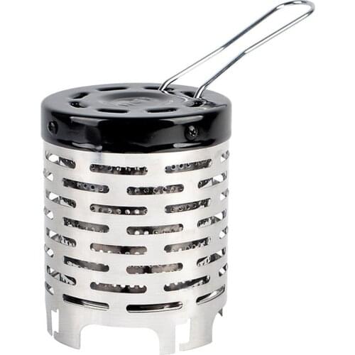 Durable Heater Stove Wear-resistant Outdoor Camping Gas Heater Stove Portable Stainless Steel Gas Warmer Heating Cover