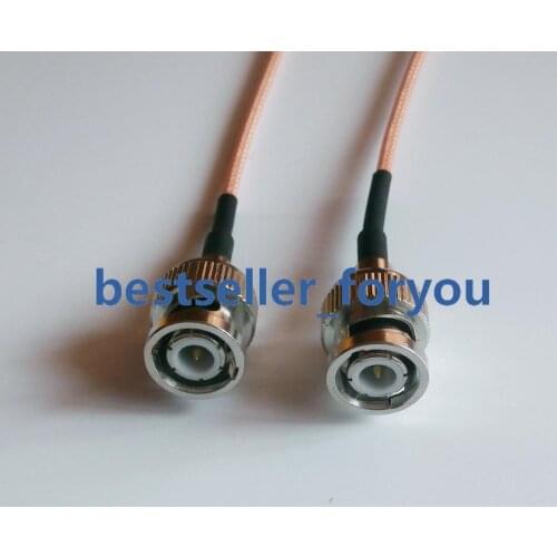 RG316 Cable BNC Male Plug to BNC Male Q9 RF Pigtail Jumper Adapter 6inch
