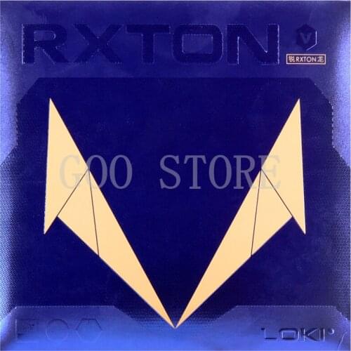 LOKI RXTONR 1 RXTONR 5 RXTON V Table Tennis Rubber Sticky Rubber High Density Sponge Original WANG HAO RXTON-5 Ping Pong Sponge