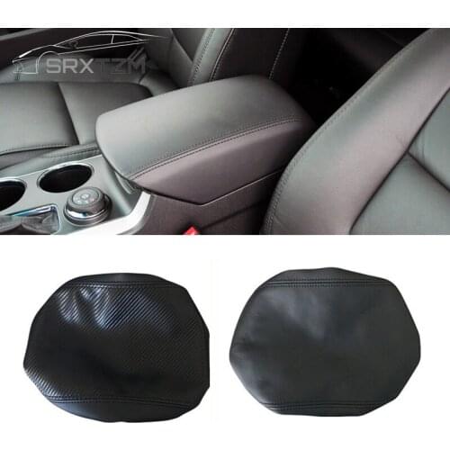 Car Center Console Armrest Box Cover Microfiber Leather Protection Pad Ford Explorer 2011 2012 2013 2014 2015 2016 2017 2018