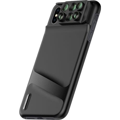 Brand New Mobile Phone Lens Wide Angle Fisheye Macro Telephoto DSLR Phone Case for iPhone X XS XR XS Max /11/11 Pro/ 11 Pro Max