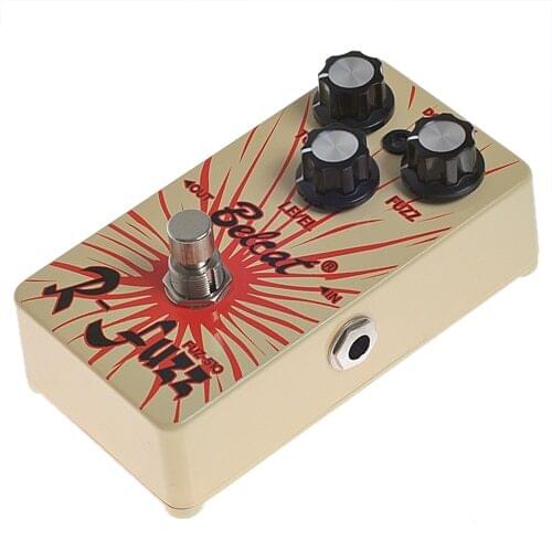 Guitar Effect Pedal Fuzz Tone Pedal Belcat FUZ-510 Yellow- Ture Fuzz Bypass