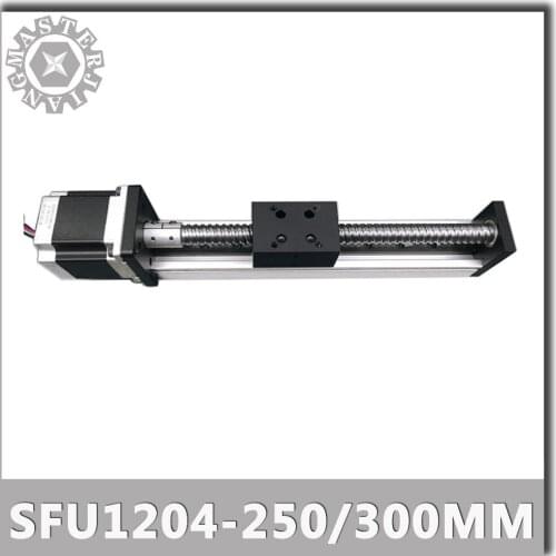 Stage D High Precision Ball Screw SFU1204 effective stroke 250/300mm Linear Guide Rail Linear Actuator System Module SGX sfu1204