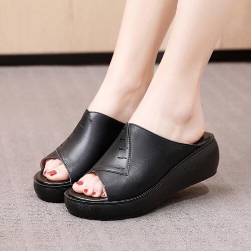 Womens Slippers 2021 Summer Outdoor Beach Solid Color Fashion Sandals Flat Casual Shoes