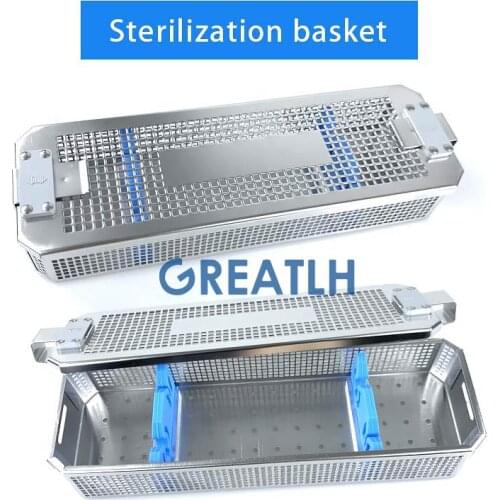 Sterilising Box Disinfection Tray Veterinary Ophthalmic Instrument Aluminium Sterilizing Tool Instrument
