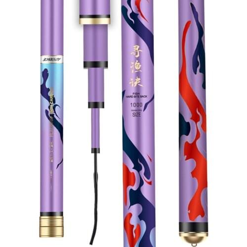 7H 5.4m 6.3m 7.2m 8m 9m 10m Telescopic Fishing Pole Traditional Cane Pole Whip Fishing Rod Super Hard Freshwater Fishing Rod