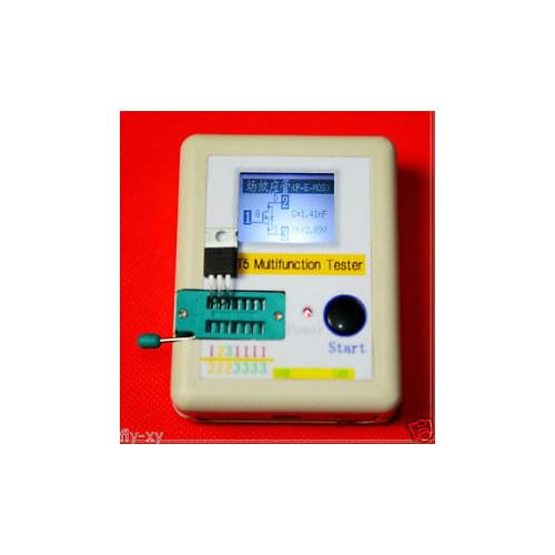 Transistor Tester Diode Triode Capacitance ESR Meter Mos + CASE + Li-ion battery