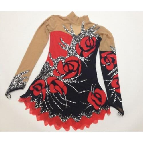 Figure Skating Dresses For Women Fashion New Brand Ice Skating Dresses For Competition DR3449