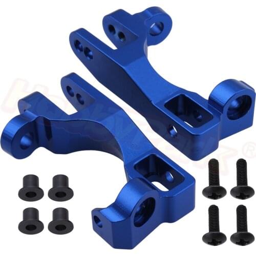 1/10 Traxxas Slash 4x4 Aluminum Left and Right Front Caster Blocks C-Hubs (Part # 6832X) Upgrade OP Parts Fit Stampede LCG/RALLY